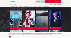 Desktop Screenshot of hitachi.eu